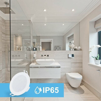 10 Pack Ultra Slim Recessed LED Ceiling Spotlights 5W 4000K Neutral ...