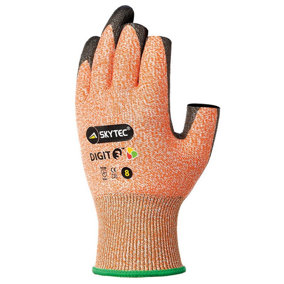 10 Pairs of SKYTEC Digit 3 PU Palm Coated Glove Cut Level 3 Size 10