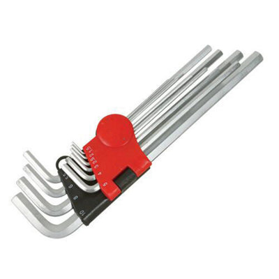 10 Piece 1.5mm 10mm Hex Allen Key Metric Expert Set Alan Allan