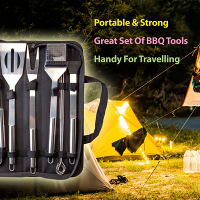 10 Piece BBQ Set With Carry Case - B&Co - 3