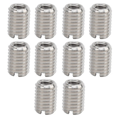 10-Piece Male-Female Thread Inserts Reducer Nut Repair Tool Set in ...