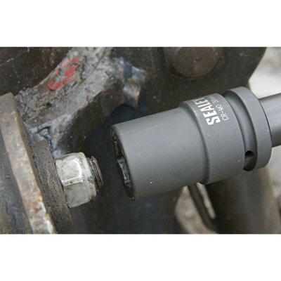 10 Piece Premium Impact Socket Set with Deep Sockets for High Torque Applications