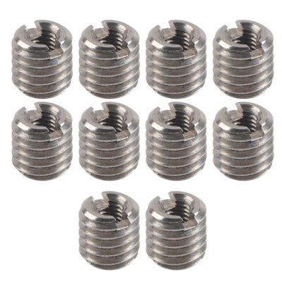 10-Piece Stainless Steel Thread Inserts Reducing Nut Repair Tool Set ...