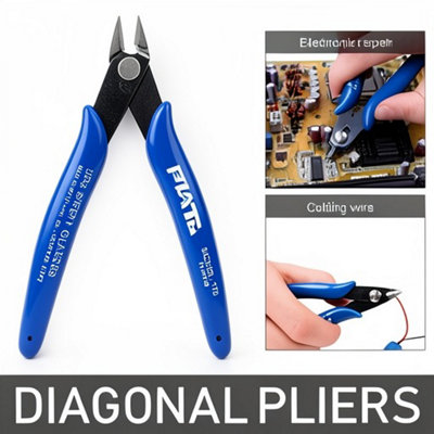 10 piece wire cable cutter set, flush nipper side cutting pliers for ...
