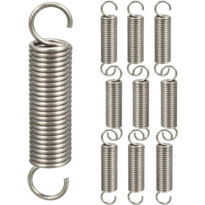 10 pieces double hook spring tension springs compression springs hook ...