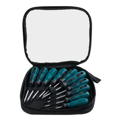 10 Pieces Mixed Screwdriver Set with Carry Bags