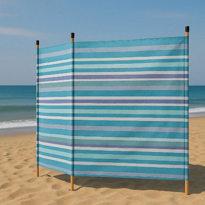 10 Pole Windbreak Beach Camping Windbreak In Various Colours