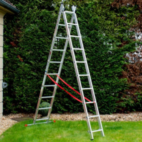 10 Rung Home Master 2 Section Combination Ladder