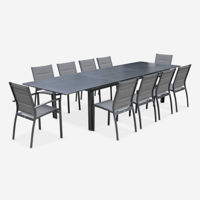 10 seater deals garden dining set