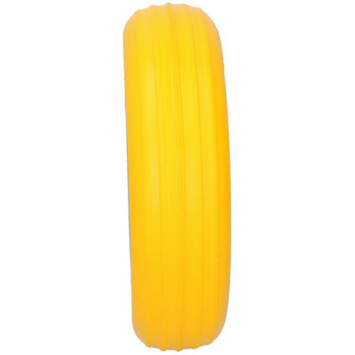 10" Solid Rubber Tyre For Sack Trucks Wheel Barrows Trolleys 20mm Centre 2pc - 3
