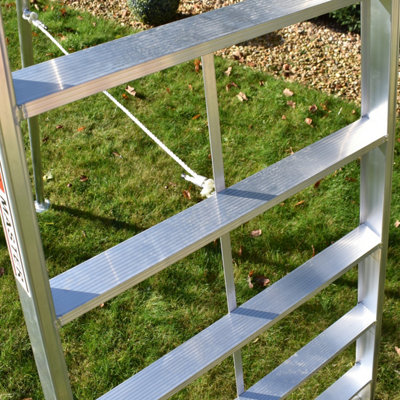 10 Step Home Master Fixed Tripod Gardening Ladder - 7