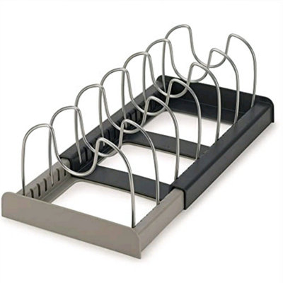 Kitchen Cabinet Organizer Expandable Pot And Pan Organizer - Adjustable ...