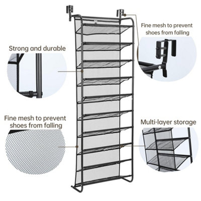 10 Tier Shoe rack Hanging Shoe Storage