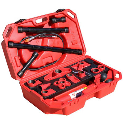 10 Ton Air Hydraulic Foot Pump - Heavy Duty Porta Power Tool For Professional Automotive Repair