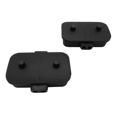10 Way Electrical Junction Box X2 (Terminal 12V 24V Plastic Lights Wiring Socket Cable Extension)