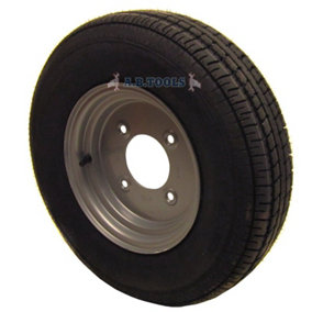 10" Wheel & Tyre for Ifor Williams 2000kg Flatbed Dropside Trailer 145 R10