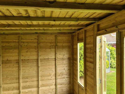 10 X 10 BAKEWELL SUMMERHOUSE - L304.8 x W304.8 x H304.8 cm - 3