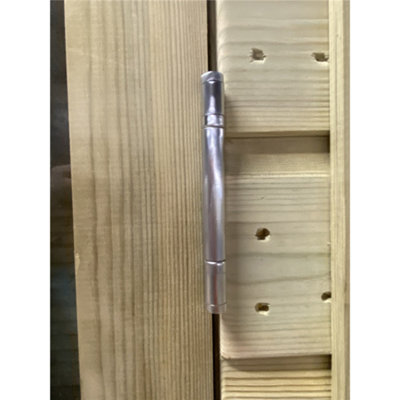 10 x 10 COMBI Pressure Treated T&G Pent Summerhouse + Side Garden Shed +  Lock & Key (10' x 10') / (10ft x 10ft) (10x10) - 5