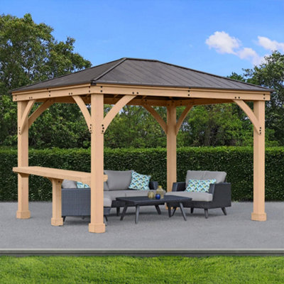 10 x 10 Meridian Gazebo With 10ft Counter - 5