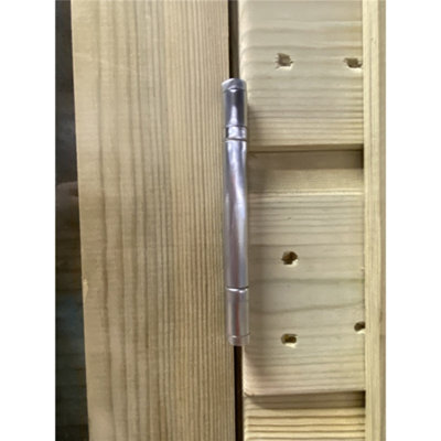 10 x 10 Pressure Treated T&G Pent Wooden Summerhouse + Double Doors & Lock + Windows (10' x 10' / 10ft x 10ft) (10x10) - 4