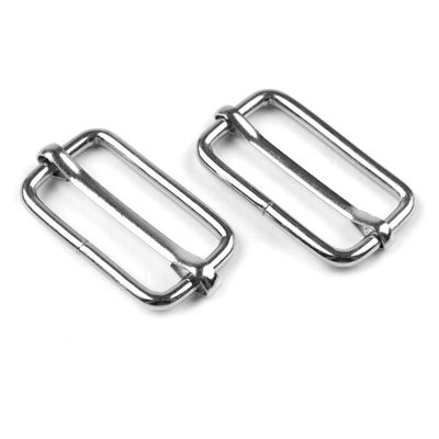 10 x 16 mm 3 Bar / Tri Glide Sliders Buckles Fasteners Backpack, for Webbing Strap, Bag, Accessories, Metal, Silver