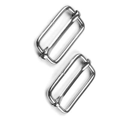 10 x 16 mm 3 Bar / Tri Glide Sliders Buckles Fasteners Backpack, for Webbing Strap, Bag, Accessories, Metal, Silver
