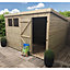 10 x 5 Garden Shed Pressure Treated T&G PENT Wooden Garden Shed - 3 Windows + Single Door (10' x 5' / 10ft x 5ft) (10x5)