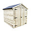 10 x 6 Garden Shed Premier Pressure Treated T&G APEX Wooden Garden Shed + Double Doors (10' x 6' / 10ft x 6ft) (10x6)