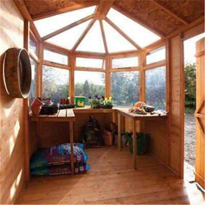 10 x 6 Potting Shed (Tongue And Groove Floor)