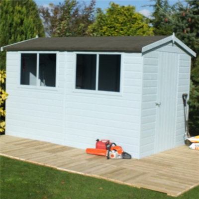 10 x 6 Tongue and Groove Apex Workshop