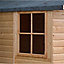 10 x 7 (2.97m x 2.05m) -Tongue And Groove - Apex Garden Wooden Shed - Double Doors - 2 Opening Windows