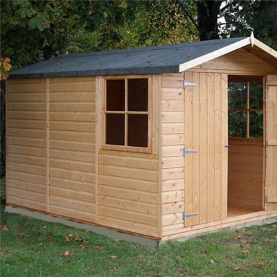 10 x 7 Tongue and Groove Apex Workshop - 3