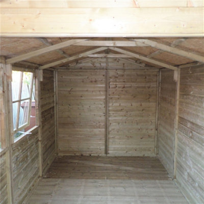 10 x 7 Tongue and Groove Apex Workshop - 4