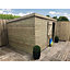 10 x 7 WINDOWLESS Garden Shed Pressure Treated T&G PENT Wooden Garden Shed + Single Door (10' x 7' / 10ft x 7ft) (10x7)