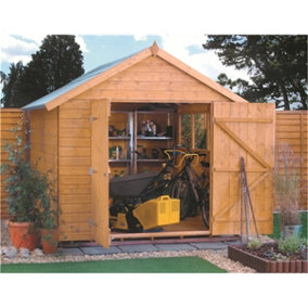 10 x 8 Deluxe Tongue And Groove Shed (12mm Tongue And Groove Floor)