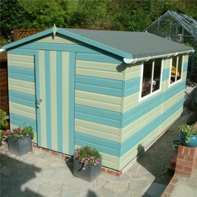 10 x 8 Tongue and Groove Apex Workshop