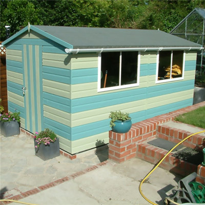 10 x 8 Tongue and Groove Apex Workshop