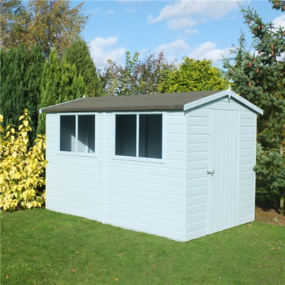 10 x 8 Tongue and Groove Apex Workshop - 4