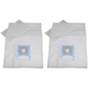 10 x Bosch Microfibre Vacuum Cleaner Dust Bags Type D E F G H + Filter by Ufixt