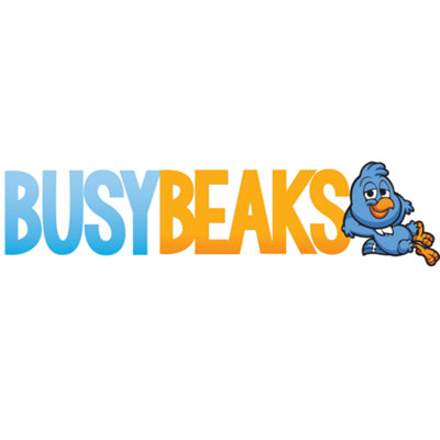 10 x BusyBeaks Mixed Suet Fat Blocks - Premium Grade High Protein Bird Food For Wild Birds