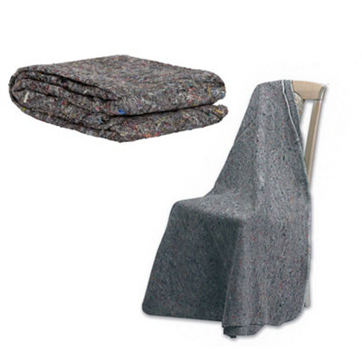 10 x Grey Strong Large Storage Furniture Removal Blankets 200cm x 150cm