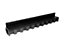 10 x Heavy Duty PVC Shallow Flow Brick Slot Drain Channel Drainage 1m Length  Plus 2x Endcaps 1x End Outlet 110mm & 1x Body Outlet