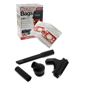 10 x Henry Hetty Numatic Hoover Hepaflo Bags Vacuum Cleaner & 5 Fresheners
