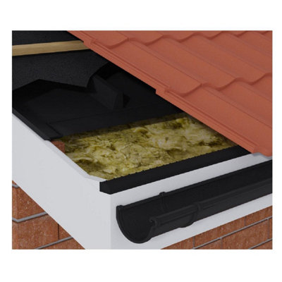 10 x Over Fascia Vents 1 Metre x 10mm Airflow for Roof Eaves Ventilation - 5