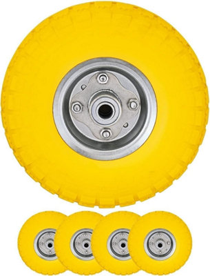 10 X Pneumatic Sack Truck Trolley Wheel Barrow Tyre Tyres Wheels