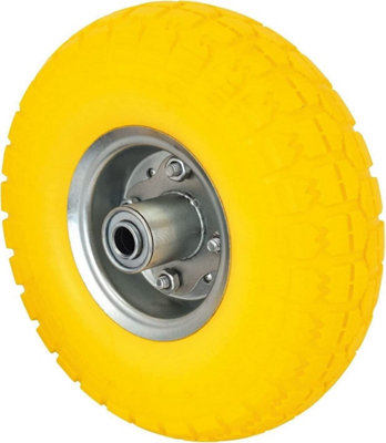 10 X Pneumatic Sack Truck Trolley Wheel Barrow Tyre Tyres Wheels Anti-slip Grip 10''