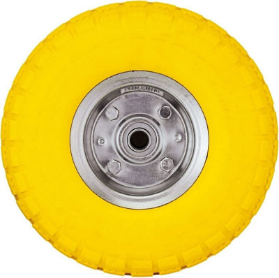 10 X Pneumatic Sack Truck Trolley Wheel Barrow Tyre Tyres Wheels Anti-slip Grip 10'' - 4
