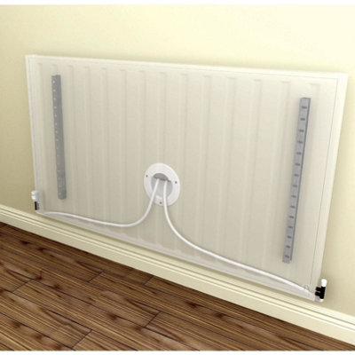 10 x Radiator Pipework Air Barriers Part L Compliant, Central Heating Pipe Tidy