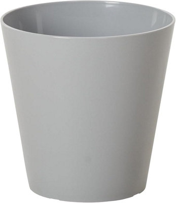 10 x wham Studio Cool Grey Pots -  16cm x H 16cm