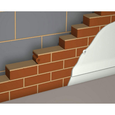 10 x White Drill Weep Vents Round Vent Cavity, Retaining Wall, Rendered ...